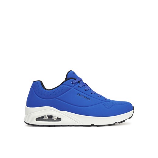Skechers Sneakersy Uno - Stand On Air 52458/BLW Niebieski ze sklepu MODIVO w kategorii Buty sportowe męskie - zdjęcie 182639042