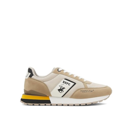 Beverly Hills Polo Club Sneakersy NICK-01 Beżowy ze sklepu MODIVO w kategorii Buty sportowe męskie - zdjęcie 182639270