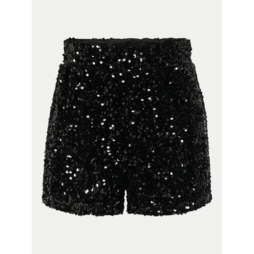 Kids ONLY Szorty materiałowe 15318020 Czarny Regular Fit ze sklepu MODIVO w kategorii Spodenki dziewczęce - zdjęcie 182639312