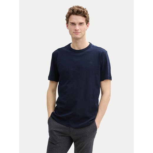 Tom Tailor T-Shirt 1045627 Granatowy Regular Fit ze sklepu MODIVO w kategorii T-shirty męskie - zdjęcie 182639342