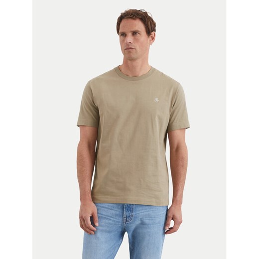 Marc O'Polo T-Shirt 522 2012 51054 Beżowy Regular Fit ze sklepu MODIVO w kategorii T-shirty męskie - zdjęcie 182639390