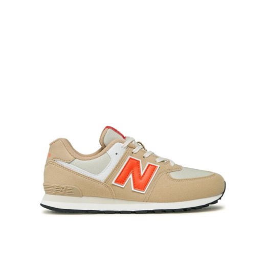 New Balance Sneakersy GC574HBO Beżowy ze sklepu MODIVO w kategorii Buty sportowe dziecięce - zdjęcie 182639394