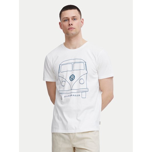 Blend T-Shirt 20716993 Biały Regular Fit ze sklepu MODIVO w kategorii T-shirty męskie - zdjęcie 182639442