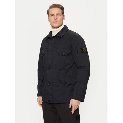 Stone Island Kurtka przejściowa 811541749 Granatowy Regular Fit ze sklepu MODIVO w kategorii Kurtki męskie - zdjęcie 182639444