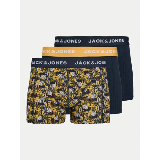 Jack&Jones Komplet 3 par bokserek 12259093 Granatowy L MODIVO