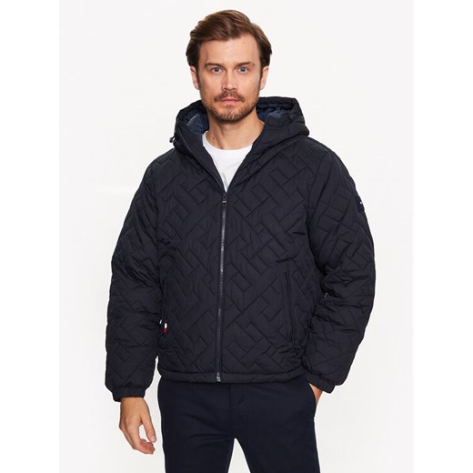 Tommy Hilfiger Kurtka przejściowa MW0MW31636 Granatowy Regular Fit ze sklepu MODIVO w kategorii Kurtki męskie - zdjęcie 182639453