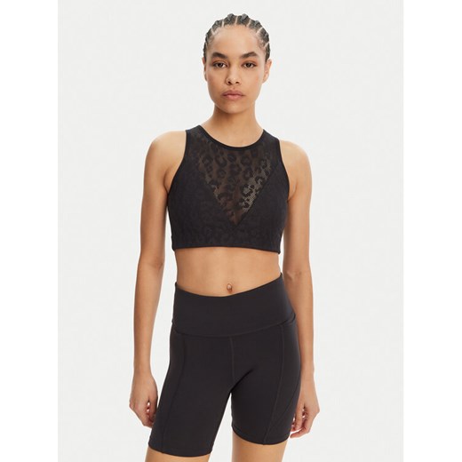 Reebok Biustonosz braletka Mesh Bralette 118654 Czarny ze sklepu MODIVO w kategorii Biustonosze - zdjęcie 182639484