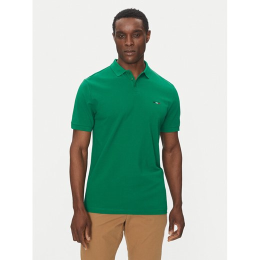 Hechter Paris Polo Pique H-Eco 74004 151902 Zielony Regular Fit ze sklepu MODIVO w kategorii T-shirty męskie - zdjęcie 182639501