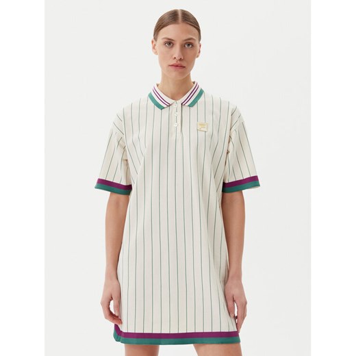 Fila Sukienka codzienna Lavinia FAW0998 Écru Oversize ze sklepu MODIVO w kategorii Sukienki - zdjęcie 182639504