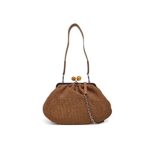 Weekend Max Mara Torebka Fortuna 2515511085650 Brązowy ze sklepu MODIVO w kategorii Kopertówki - zdjęcie 182639531