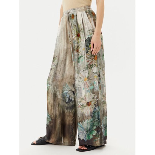 ViCOLO Spodnie materiałowe TD0704 Zielony Relaxed Fit Vicolo L MODIVO