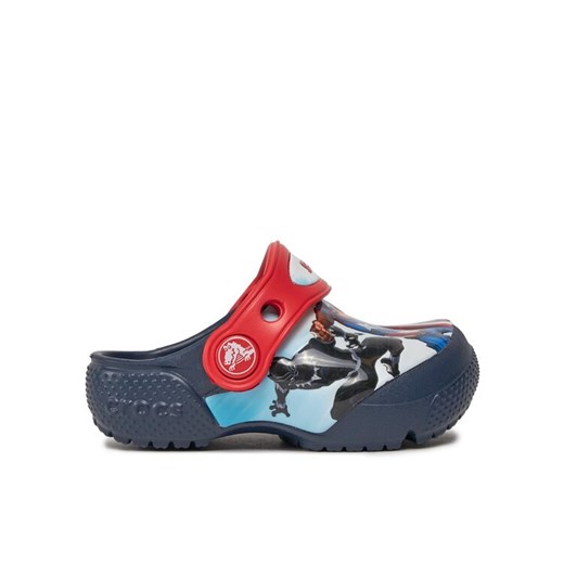 Crocs Klapki Fl Avengers Patch Clog T Clog 207068 Granatowy ze sklepu MODIVO w kategorii Buciki niemowlęce - zdjęcie 182639610