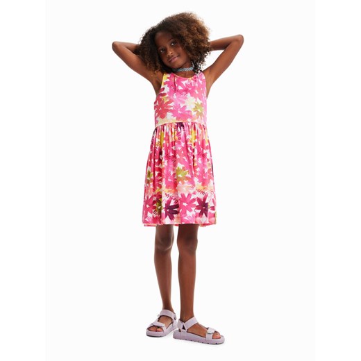 Desigual Sukienka codzienna 23SGVK02 Różowy Regular Fit ze sklepu MODIVO w kategorii Sukienki dziewczęce - zdjęcie 182639662