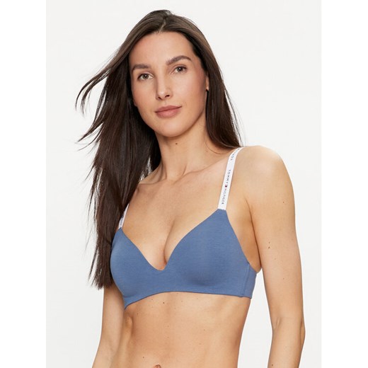 Tommy Hilfiger Biustonosz bezfiszbinowy UW0UW03821 Niebieski ze sklepu MODIVO w kategorii Biustonosze - zdjęcie 182639663