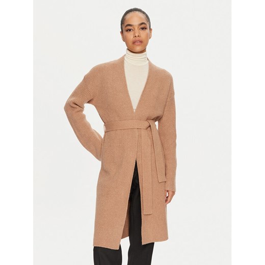 Calvin Klein Kardigan K20K208005 Beżowy Regular Fit Calvin Klein XS_S MODIVO
