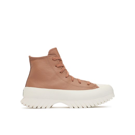 Converse Trampki Chuck Taylor All Star Lugged 2.0 A07129C Beżowy ze sklepu MODIVO w kategorii Trampki damskie - zdjęcie 182639691