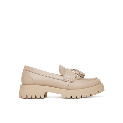 Sergio Bardi Loafersy ARC-F1091-05SB Beżowy ze sklepu MODIVO w kategorii Mokasyny damskie - zdjęcie 182639700