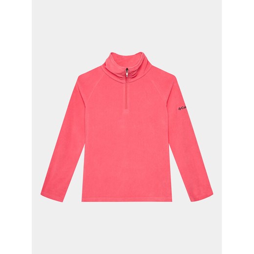 Columbia Polar Glacial™ Fleece Half Zip Czerwony Regular Fit ze sklepu MODIVO w kategorii Bluzy chłopięce - zdjęcie 182639821