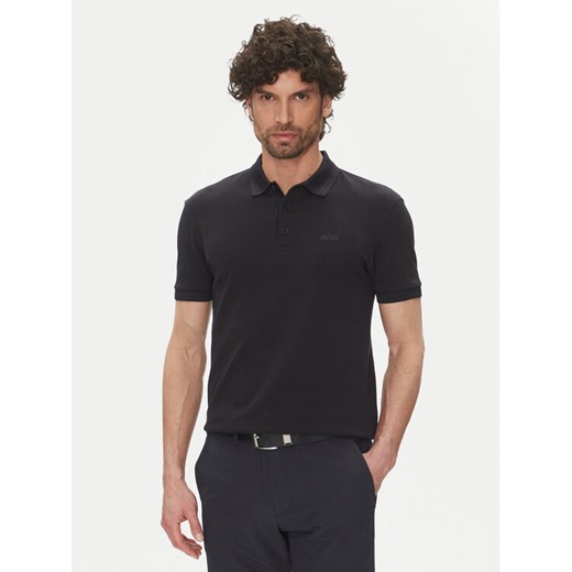 BOSS Polo Paddy 50469055 Granatowy Regular Fit ze sklepu MODIVO w kategorii T-shirty męskie - zdjęcie 182639971
