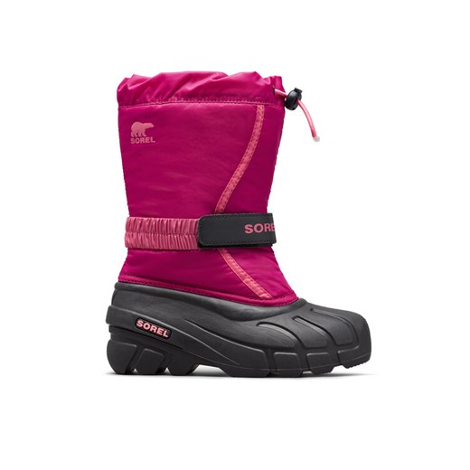 Sorel Śniegowce Flurry™ 2114081684 Różowy ze sklepu MODIVO w kategorii Buty zimowe dziecięce - zdjęcie 182640002