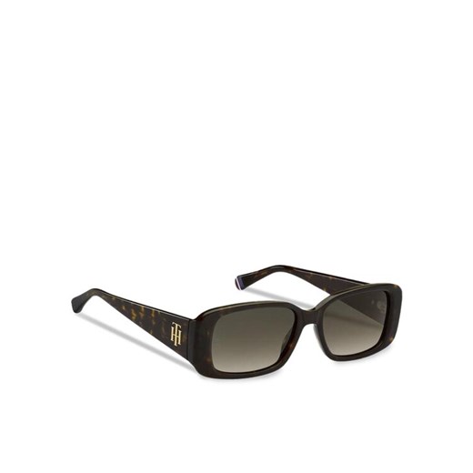 Tommy Hilfiger Okulary przeciwsłoneczne 1966/S 205367 Brązowy ze sklepu MODIVO w kategorii Okulary przeciwsłoneczne damskie - zdjęcie 182640003
