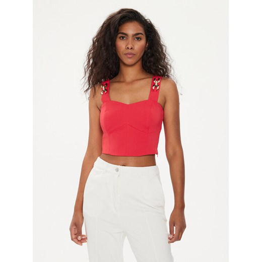 Marciano Guess Top 4GGH21 7074A Koralowy Slim Fit ze sklepu MODIVO w kategorii Bluzki damskie - zdjęcie 182640032