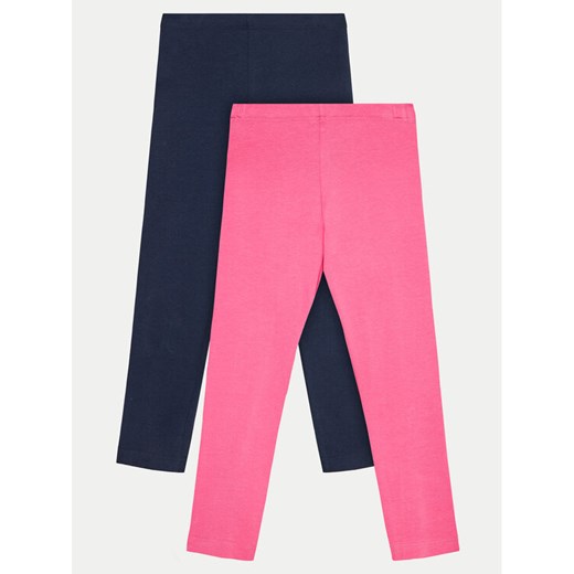 OVS Komplet 2 par legginsów 2133697 Różowy Slim Fit ze sklepu MODIVO w kategorii Spodnie dziewczęce - zdjęcie 182640044