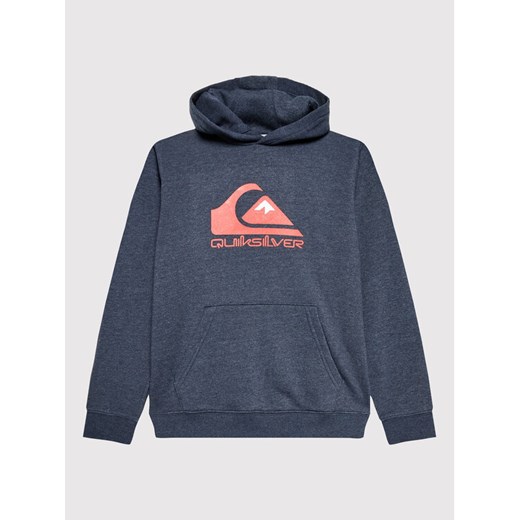 Quiksilver Bluza Big Logo EQBFT03720 Granatowy Regular Fit ze sklepu MODIVO w kategorii Bluzy chłopięce - zdjęcie 182640062