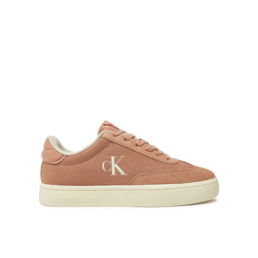 Calvin Klein Jeans Sneakersy Classic Cupsole Low Mix Mg Wn YW0YW01636 Różowy ze sklepu MODIVO w kategorii Buty sportowe damskie - zdjęcie 182640070