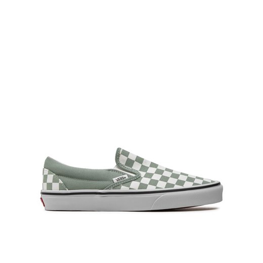 Vans Tenisówki Classic Slip-On VN000BVZCJL1 Zielony ze sklepu MODIVO w kategorii Trampki damskie - zdjęcie 182640104