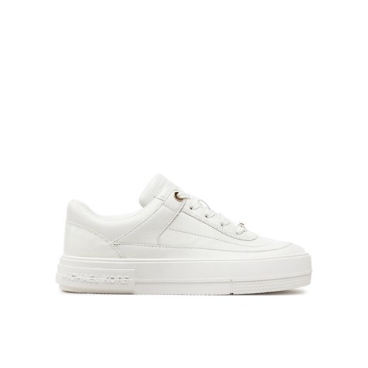 MICHAEL Michael Kors Sneakersy Aurora Lace Up 43T4AUFS1L Biały ze sklepu MODIVO w kategorii Buty sportowe damskie - zdjęcie 182640121