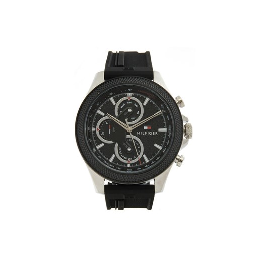 Tommy Hilfiger Zegarek Clark 1792082 Czarny ze sklepu MODIVO w kategorii Zegarki - zdjęcie 182640124