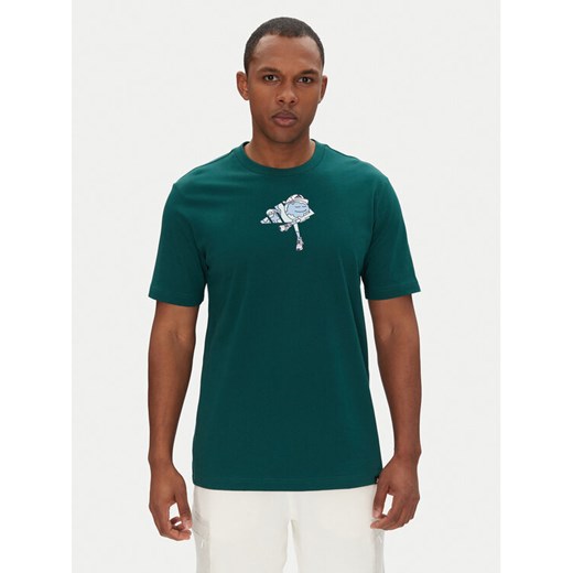 adidas T-Shirt Earth Day Graphic JI6753 Zielony Regular Fit ze sklepu MODIVO w kategorii T-shirty męskie - zdjęcie 182640154