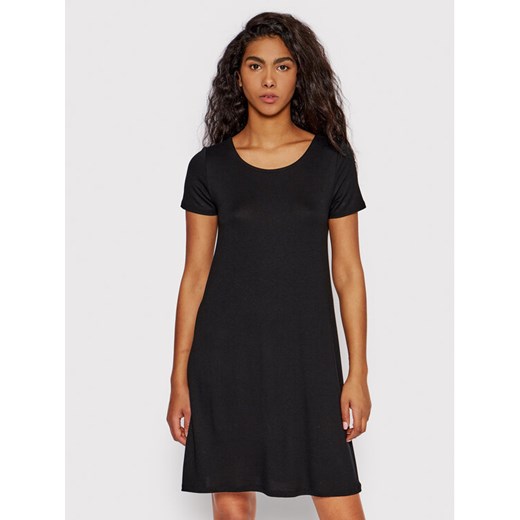 ONLY Sukienka letnia Bera 15131237 Czarny Regular Fit ze sklepu MODIVO w kategorii Sukienki - zdjęcie 182640221