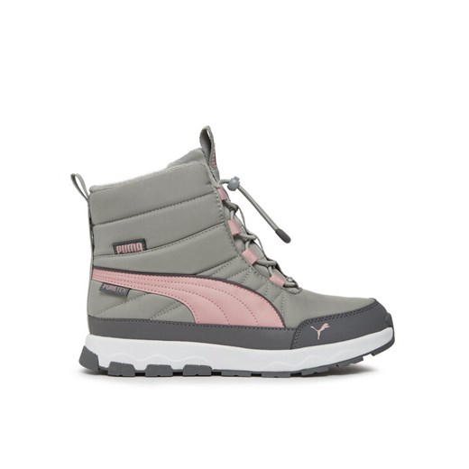 Puma Śniegowce Evolve Boot Puretex Jr 392647 03 Szary ze sklepu MODIVO w kategorii Buty zimowe dziecięce - zdjęcie 182640243