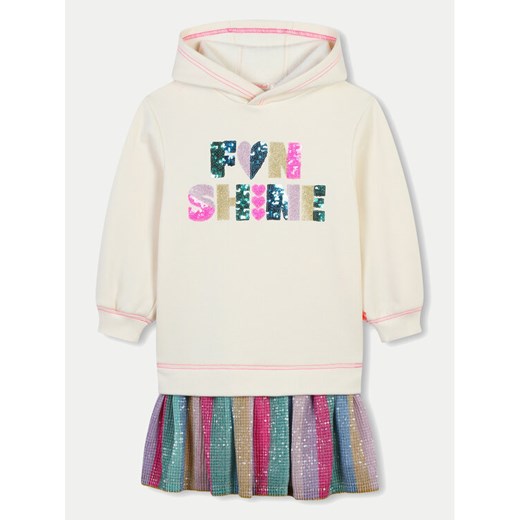 Billieblush Sukienka dzianinowa U20502 Beżowy Loose Fit ze sklepu MODIVO w kategorii Sukienki dziewczęce - zdjęcie 182640290