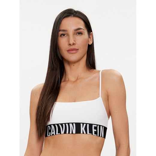Calvin Klein Underwear Biustonosz top 000QF7631E Biały ze sklepu MODIVO w kategorii Biustonosze - zdjęcie 182640310
