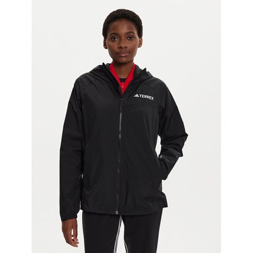 adidas Kurtka outdoor Terrex Multi 2L RAIN.RDY IV9835 Czarny Regular Fit ze sklepu MODIVO w kategorii Kurtki damskie - zdjęcie 182640380
