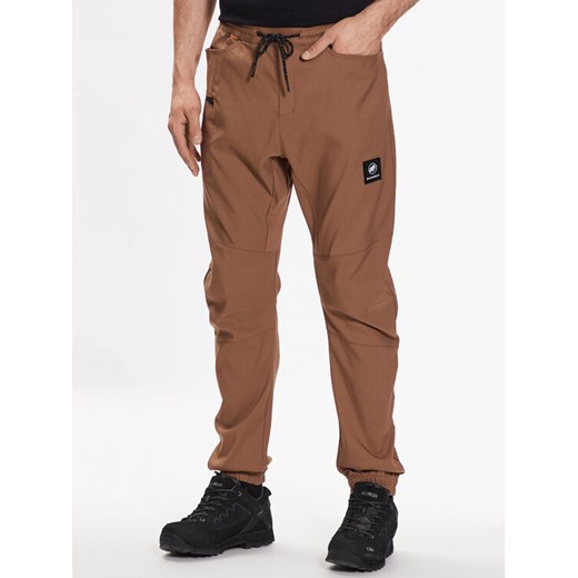 Mammut Spodnie outdoor 1022-02010 Beżowy Regular Fit ze sklepu MODIVO w kategorii Spodnie męskie - zdjęcie 182640454