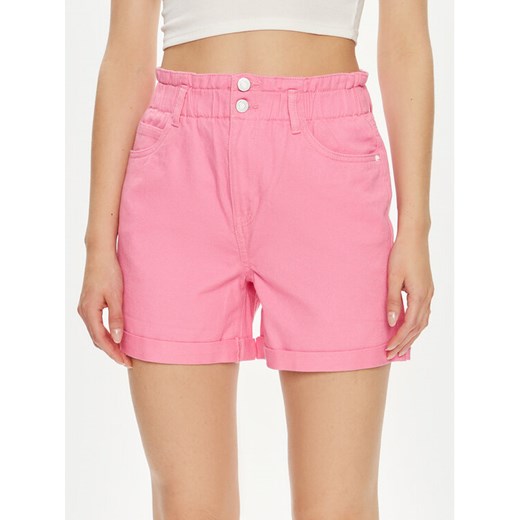 Vero Moda Szorty materiałowe Lyra 10307784 Różowy Loose Fit ze sklepu MODIVO w kategorii Szorty - zdjęcie 182640633