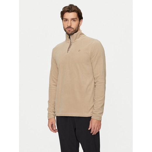 Protest Polar Perfecto 3792800 Beżowy Slim Fit ze sklepu MODIVO w kategorii Bluzy męskie - zdjęcie 182640634