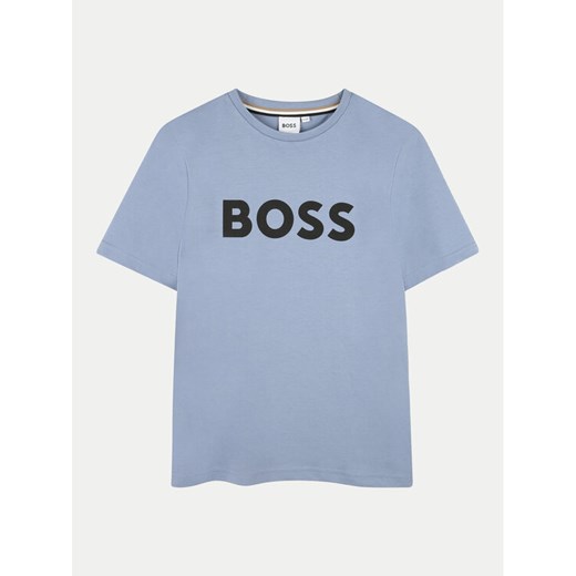 Boss T-Shirt J51204 D Niebieski Regular Fit ze sklepu MODIVO w kategorii T-shirty chłopięce - zdjęcie 182640652
