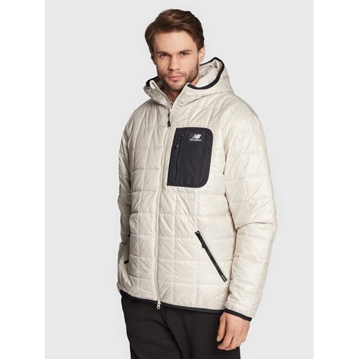 New Balance Kurtka przejściowa MJ23502 Beżowy Relaxed Fit ze sklepu MODIVO w kategorii Kurtki męskie - zdjęcie 182640734
