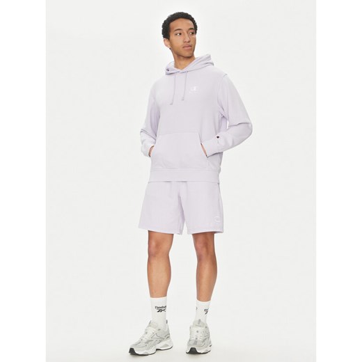Champion Bluza 221176 Fioletowy Regular Fit ze sklepu MODIVO w kategorii Bluzy męskie - zdjęcie 182640763