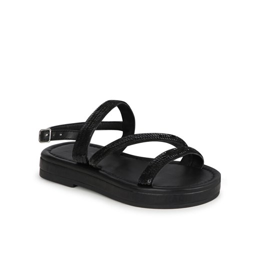 Karl Lagerfeld Kids Sandały Z30004 M Czarny ze sklepu MODIVO w kategorii Sandały dziecięce - zdjęcie 182640800