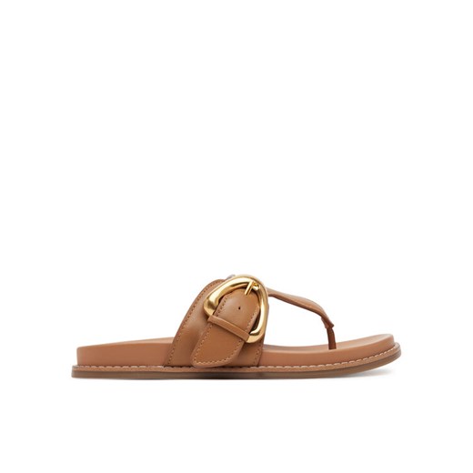 Gino Rossi Japonki CLAUDIE-R25SS03088 Brązowy ze sklepu MODIVO w kategorii Klapki damskie - zdjęcie 182640803