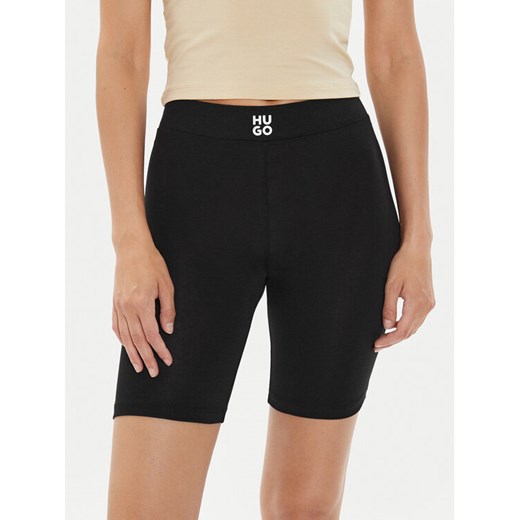 Hugo Szorty sportowe 50514860 Czarny Slim Fit ze sklepu MODIVO w kategorii Szorty - zdjęcie 182640933