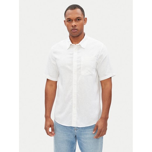 Pepe Jeans Koszula Amaro PM308847 Biały Regular Fit ze sklepu MODIVO w kategorii Koszule męskie - zdjęcie 182640973