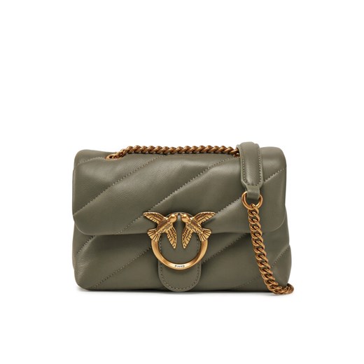 PINKO Torebka Love Puff Mini Cl PE 25 PLTT 100039 A0F2 Zielony ze sklepu MODIVO w kategorii Kopertówki - zdjęcie 182641032