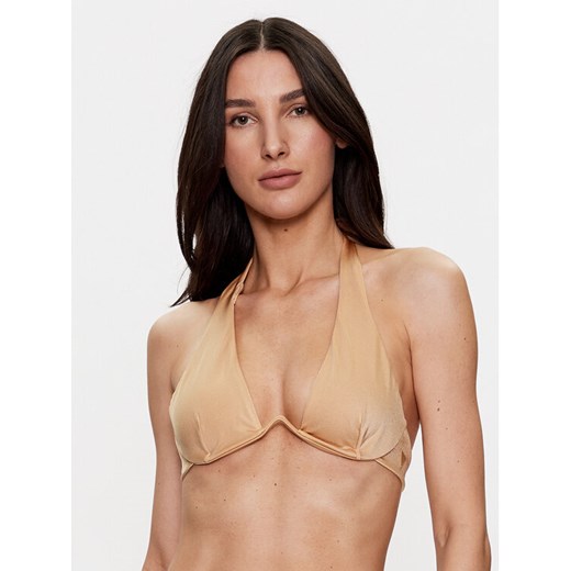 Guess Góra od bikini E3GJ14 KBNI0 Brązowy ze sklepu MODIVO w kategorii Stroje kąpielowe - zdjęcie 182641080